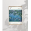 Claude Monet Zambaklar (3) Poster