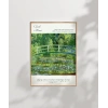 Claude Monet Zambaklar ve Japon Köprüsü Poster