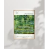 Claude Monet Zambaklar ve Japon Köprüsü Poster