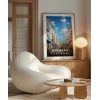 Coimbranın Renkli Sokakları Poster