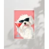 Cool Köpek ve Kokteyl Poster