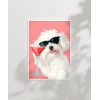 Cool Köpek ve Kokteyl Poster