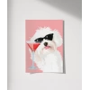 Cool Köpek ve Kokteyl Poster