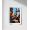 Córdobanın Tarihi Sokakları Poster
