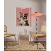 Corginin Pembe Gözlük Stili Poster