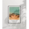 Corralejo Plaj Manzarası ve Doğa Poster