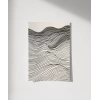 Dalgalı Çizgiler Soyut Sanat Poster