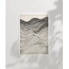 Dalgalı Çizgiler Soyut Sanat Poster