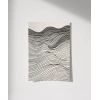 Dalgalı Çizgiler Soyut Sanat Poster