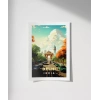 Delhinin Renkli Yolları Poster