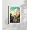 Delhinin Renkli Yolları Poster
