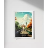 Delhinin Renkli Yolları Poster