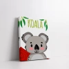 Uyku Zamanı Koala Kanvas Tablo