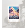 Doha Şehir Manzarası Poster