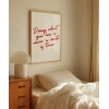 Doing What You Love El Yazısı Motivasyon Poster