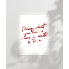 Doing What You Love El Yazısı Motivasyon Poster