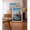 Dresden Almanya Ufuk Çizgisi Poster
