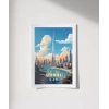 Dubai Burj Khalifa Kulesi Poster