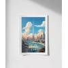 Dubai Burj Khalifa Kulesi Poster