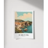 Dubrovnik Eski Şehir Poster