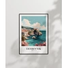 Dubrovnik Hırvatistan Poster