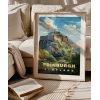 Edinburgh Manzarası Poster