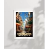 Fasın Renkli Sokakları Poster