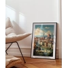 Floransa Katedrali ve Şehir Manzarası Poster