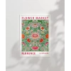 Flower Market Florence Poster