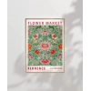 Flower Market Florence Poster