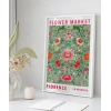 Flower Market Florence Poster