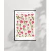 Flower Market No 1 Poster