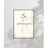 For the Hope of It All  Temalı Minimalist Poster