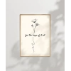 For the Hope of It All  Temalı Minimalist Poster