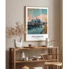 Frankfurt Vintage Poster