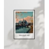 Frankfurt Vintage Poster