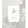 Gentleness Temalı Minimalist Poster