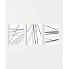 Geometrik Çizgiler 3lü Poster