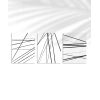 Geometrik Çizgiler 3lü Poster