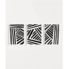 Geometrik Siyah-Beyaz Çizgiler 3lü Poster