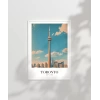 Gökyüzüne Dokunan Toronto Poster