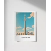 Gökyüzüne Dokunan Toronto Poster