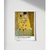 Gustav Klimt Öpücük 3 Poster