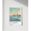 Hamburg Seyahat Poster