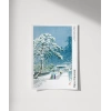 Hasui Kawase Ikegamideki Honmonji Tapınağı Poster