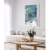 Hasui Kawase Ikegamideki Honmonji Tapınağı Poster