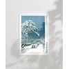 Hasui Kawase Ikegamideki Honmonji Tapınağı Poster