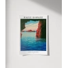 Hasui Kawase Kojaku Mağarası Oga Yarımadası Poster