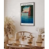Hasui Kawase Kojaku Mağarası Oga Yarımadası Poster