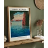 Hasui Kawase Kojaku Mağarası Oga Yarımadası Poster